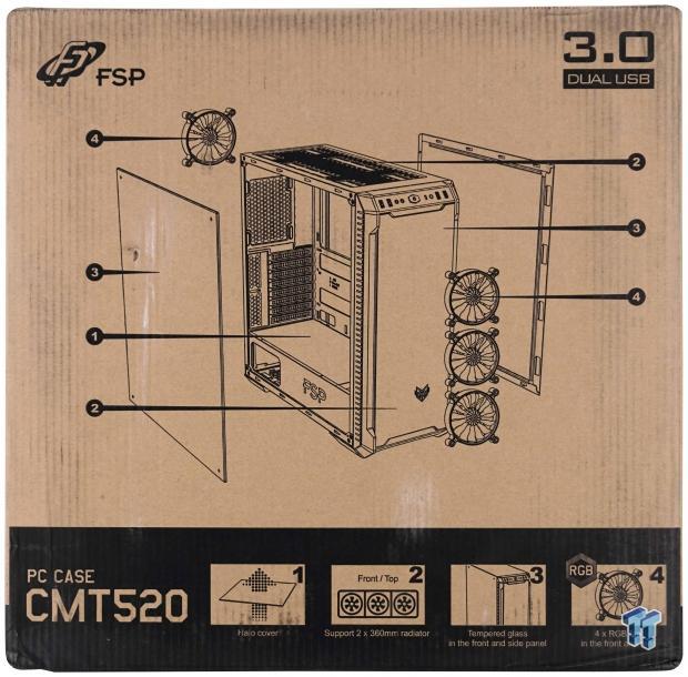 FSP CMT520 RGB Mid-Tower Chassis Review 040 FSP CMT520 RGB Mid-Tower Chassis Review 040