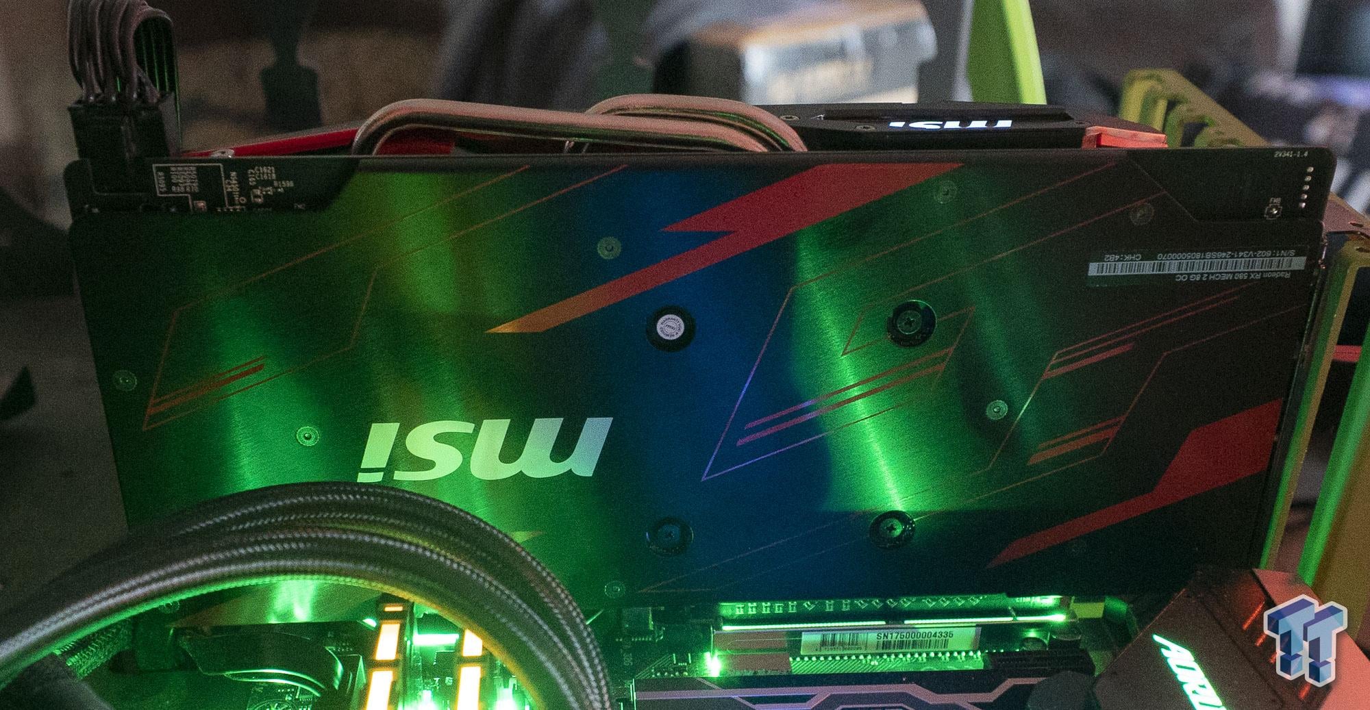 Open enlarged image MSI Radeon RX 570/580 MECH 2 Review 28