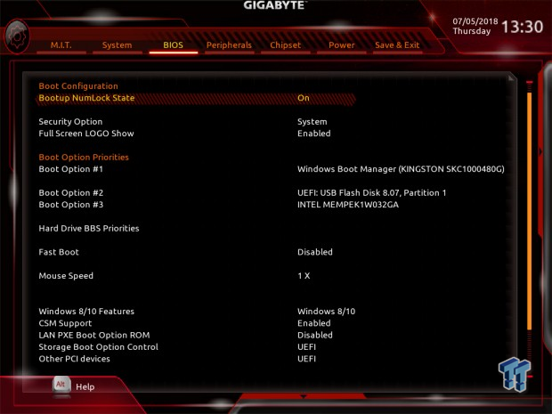 Open Gallery GIGABYTE Z370 Aorus Ultra Gaming WIFI-OP Motherboard Review 47