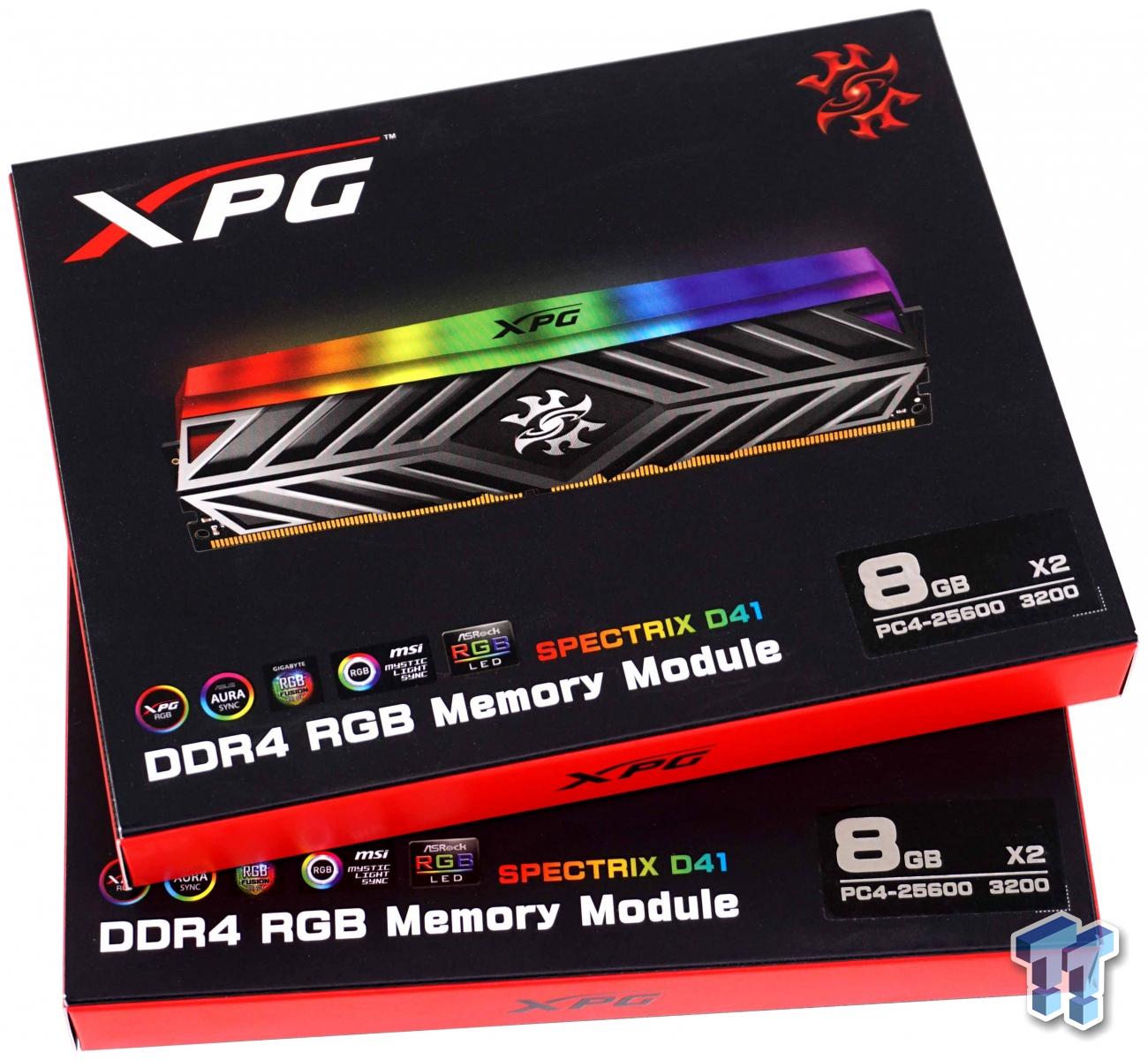 Luxe Recyclen spoelen ADATA XPG Spectrix D41 DDR4-3200 32GB Memory Kit Review | TweakTown
