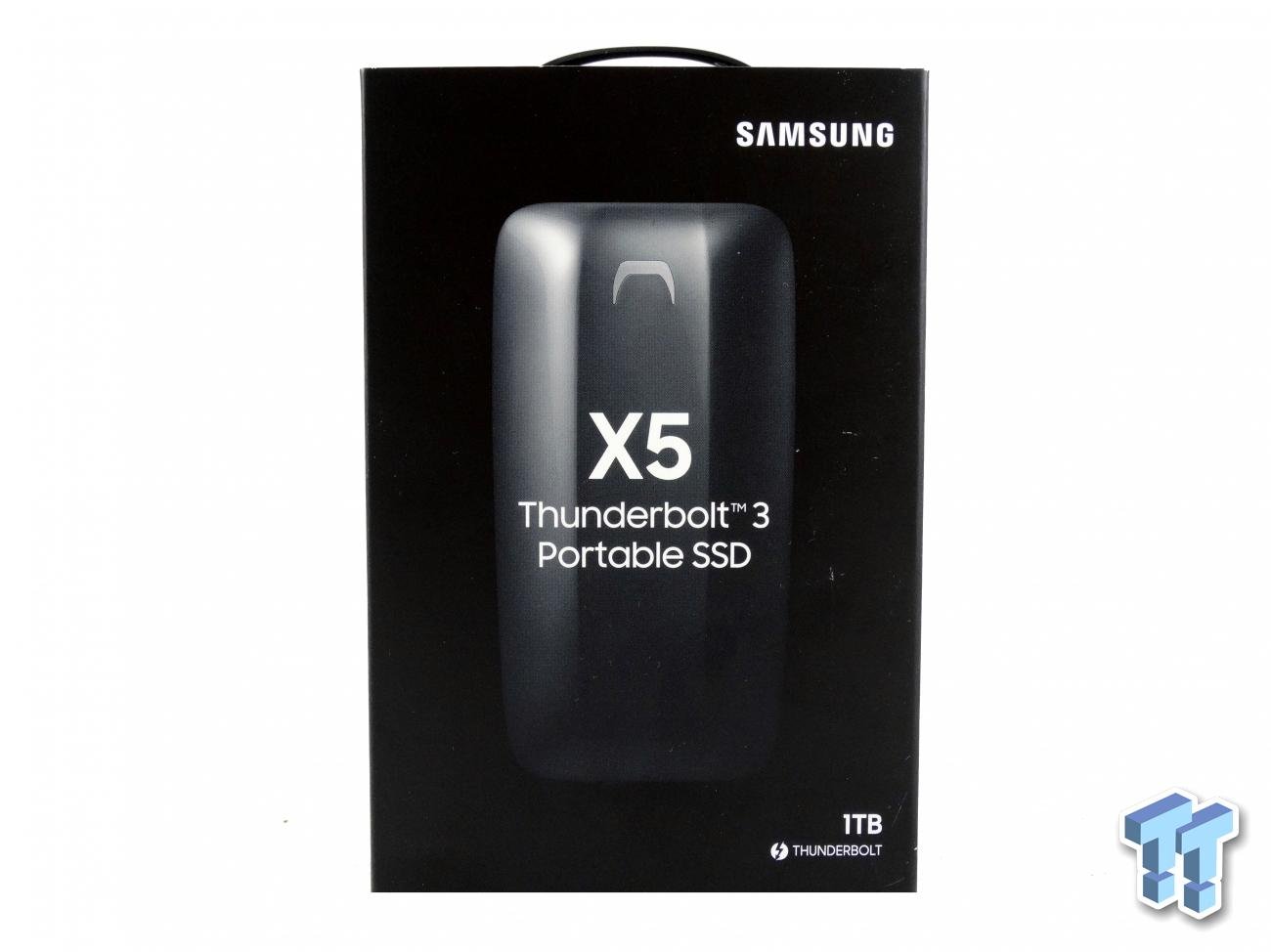 plan Mod viljen progressiv Samsung X5 Thunderbolt 3 Portable SSD Review