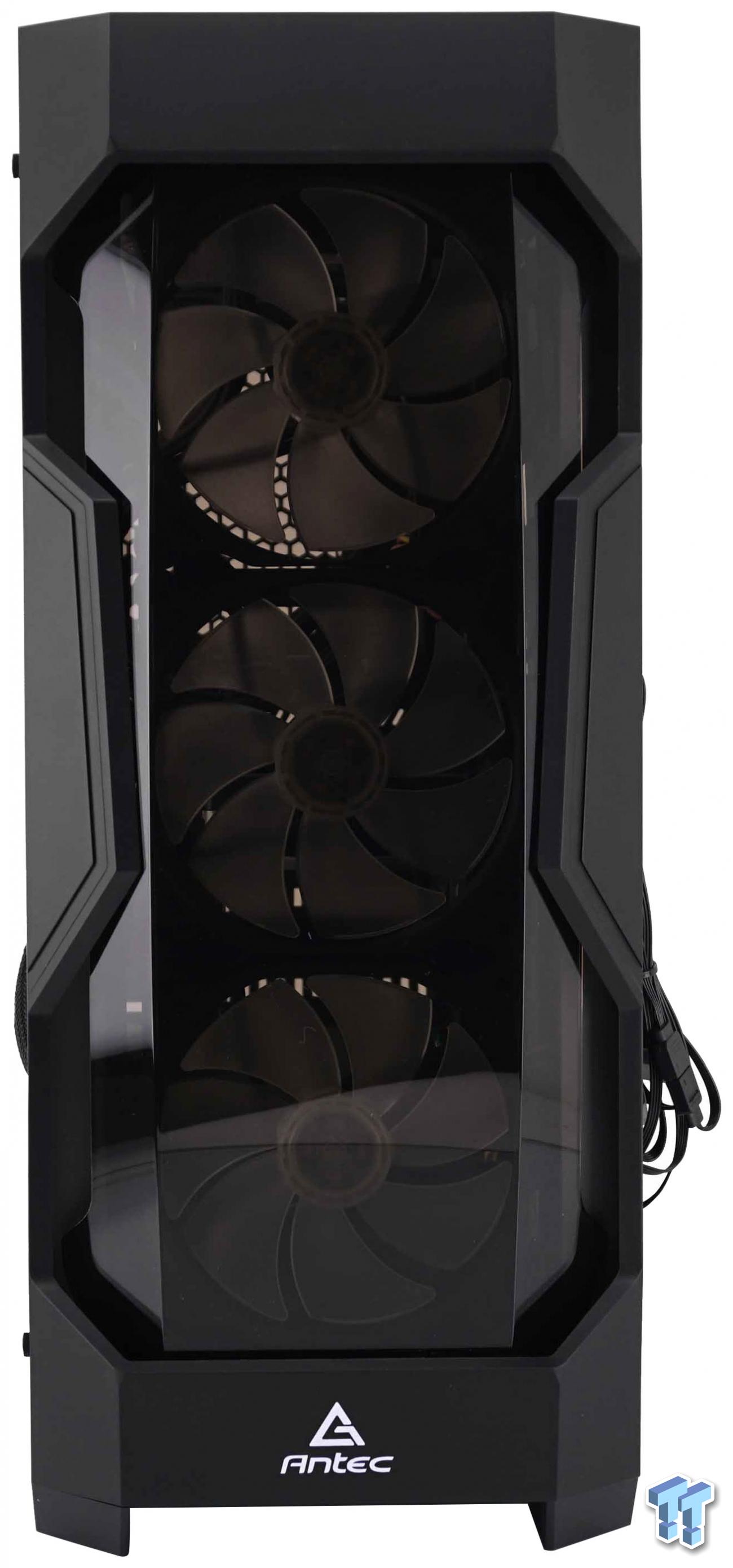 Antec DF500 RGB Boîtier Midi-Tour pour PC Noir 