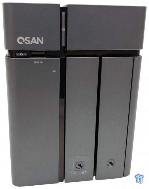 Qsan XN3002T Two-Bay NAS Review 04