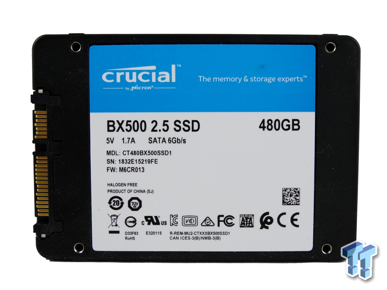 Crucial 500 Go BX500 2.5 SSD – STATION DE TRAVAIL