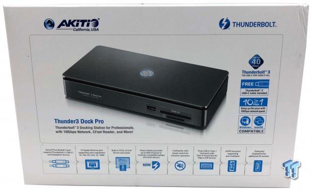 Thunder3 Dock Pro - Thunderbolt 3 Docking Station with 10GbE