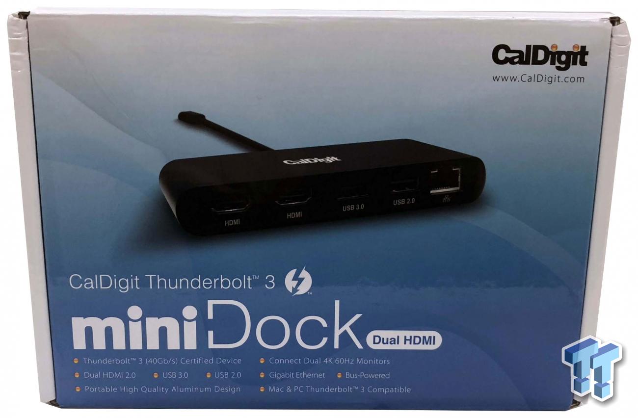 CalDigit Thunderbolt 3 Mini Dock - Apple