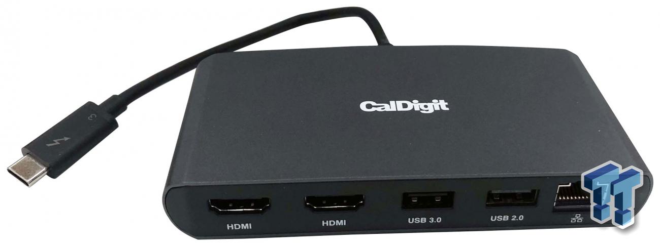 PC/タブレット PC周辺機器 CalDigit Thunderbolt 3 Mini Dock Review