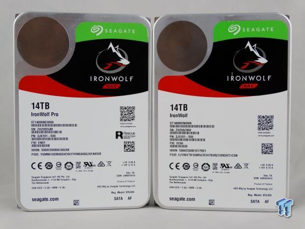 Seagate IronWolf and Pro 14TB NAS HDD Review