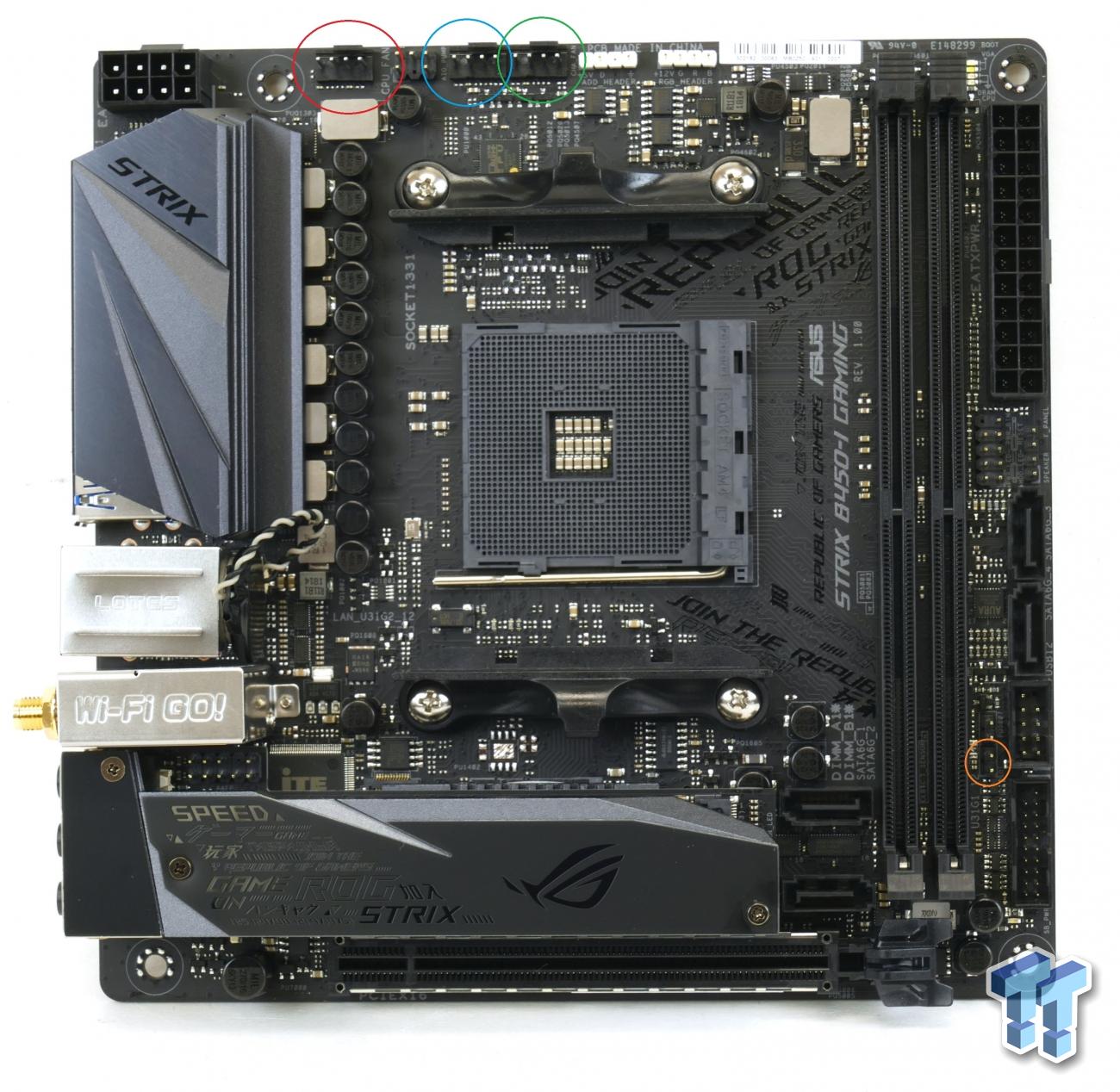 ASUS ROG Strix B450-I Gaming (AMD B450) Motherboard Review