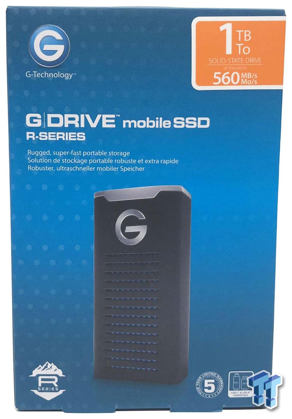 Årligt Nord Vest Igangværende G-Technology Mobile SSD R Series 1TB Review