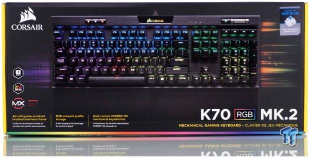 Corsair K70 MK.2 MX SILENT - Clavier Gaming MECANIQUE RGB 