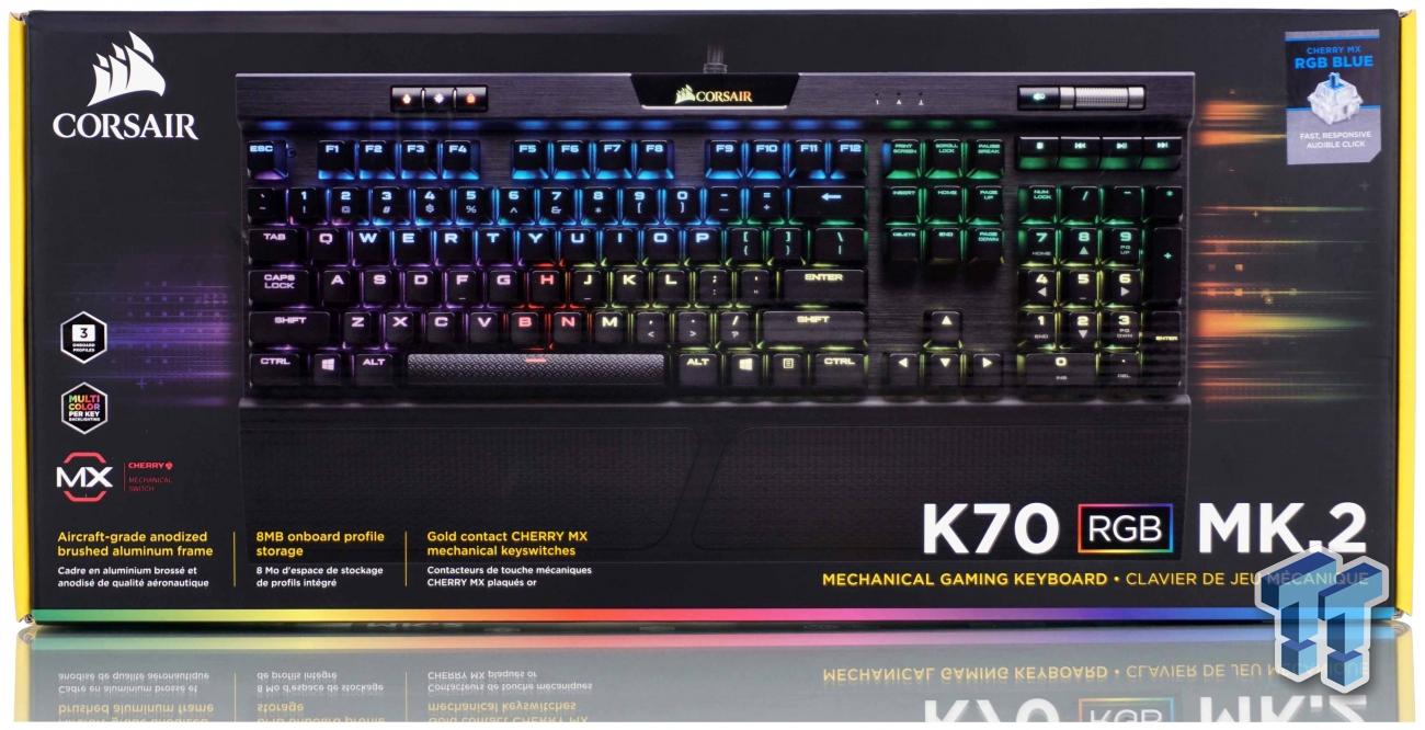 mental Ynkelig Klæbrig Corsair K70 RGB MK.2 Mechanical Gaming Keyboard Review