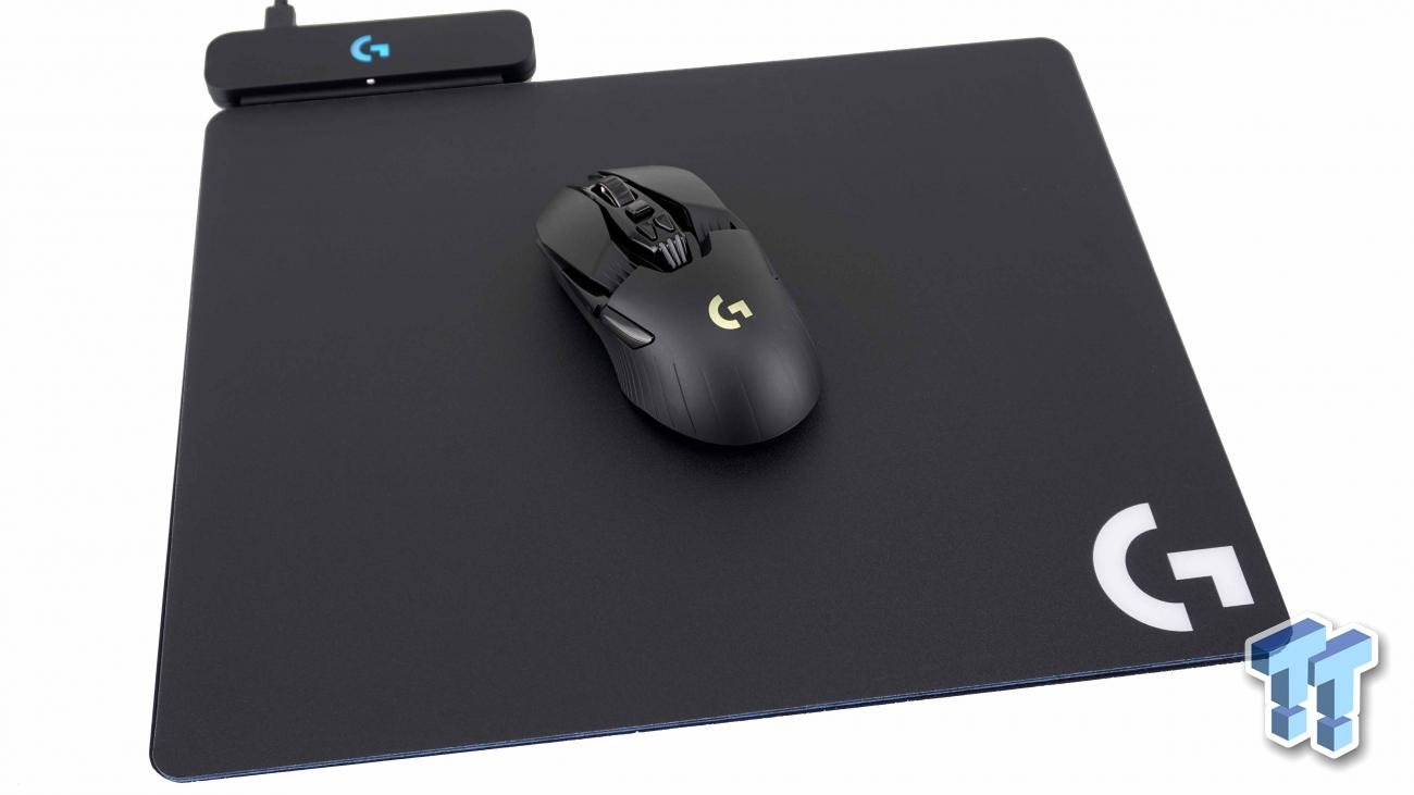 Logitech G Powerplay Wireless Charging Mouse Pad, Compatible With