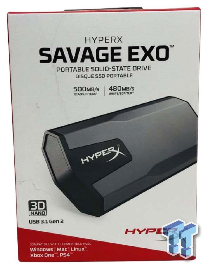 Feel bad Rewind Our company HyperX Savage EXO Portable SSD Review | TweakTown
