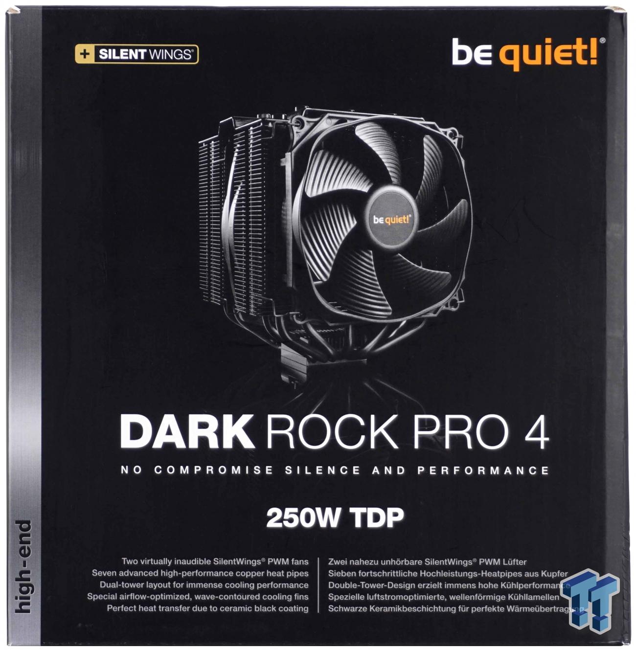 be quiet! - Dark Rock Pro 4 CPU Cooler Review | Gehäuselüfter