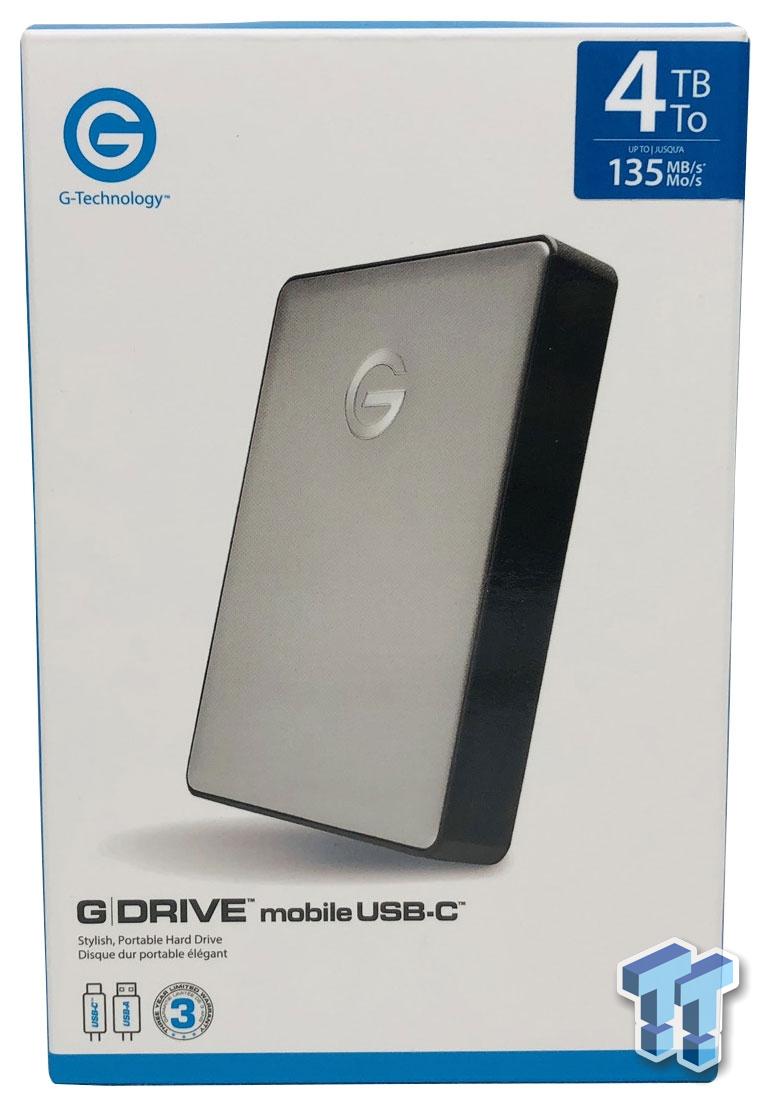 G-Technology GDrive Mobile USB-C 4TB Review