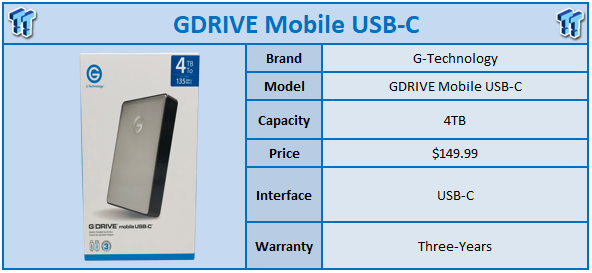 G Technology Gdrive Mobile Usb C 4tb Review Tweaktown