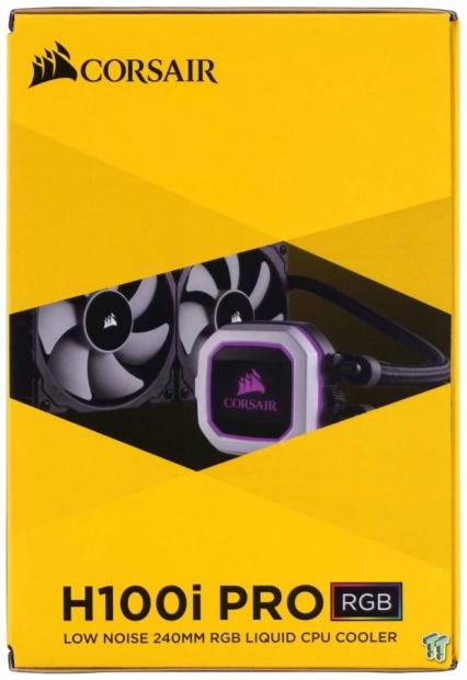 Corsair H100i PRO RGB Liquid CPU Cooler Review 03