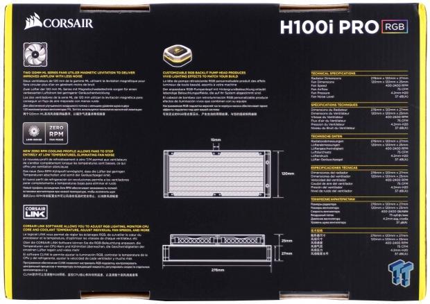 Corsair H100i PRO RGB Liquid CPU Cooler Review 04