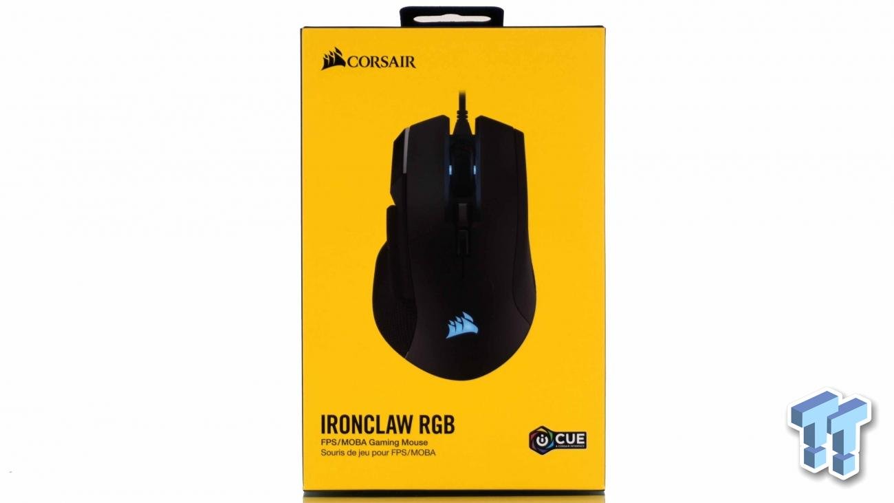 Corsair Ironclaw Rgb Fps Moba Gaming Mouse Review Tweaktown