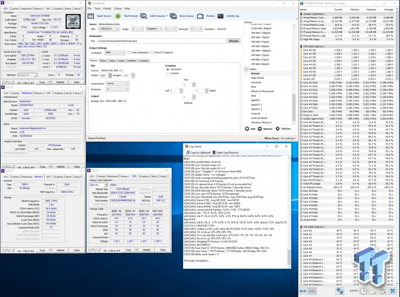 Supermicro Z390 9th Gen OC Guide