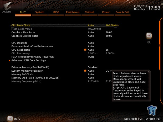 GIGABYTE Z390 Aorus Xtreme (Intel Z390) Motherboard Review 43 GIGABYTE Z390 Aorus Xtreme (Intel Z390) Motherboard Review 43