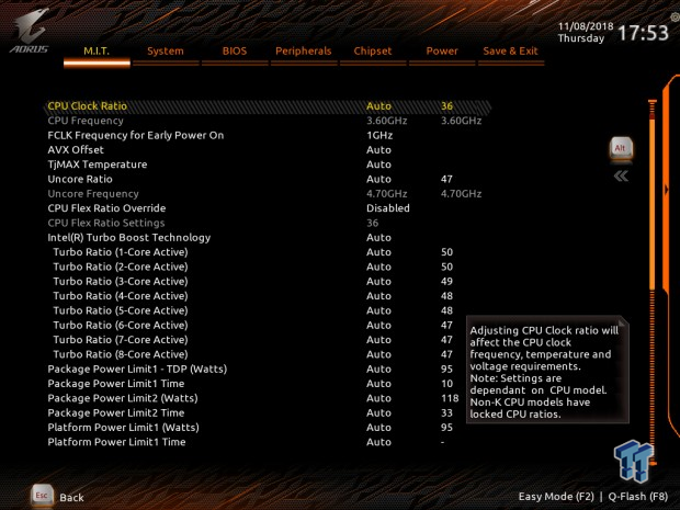 GIGABYTE Z390 Aorus Xtreme (Intel Z390) Motherboard Review 44 GIGABYTE Z390 Aorus Xtreme (Intel Z390) Motherboard Review 44