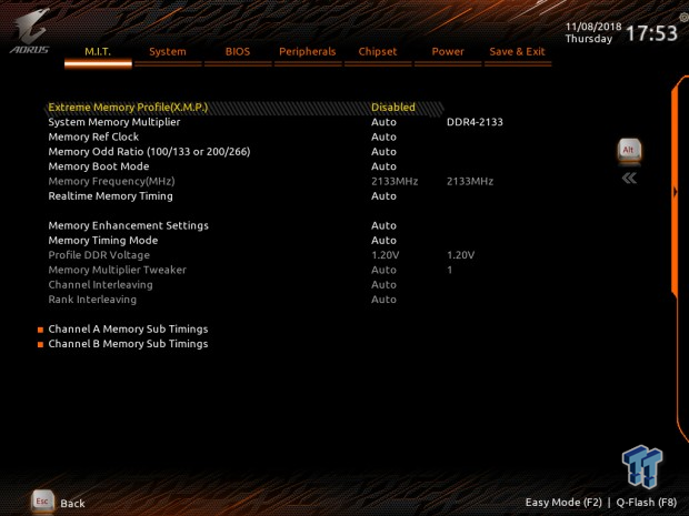 GIGABYTE Z390 Aorus Xtreme (Intel Z390) Motherboard Review 47 GIGABYTE Z390 Aorus Xtreme (Intel Z390) Motherboard Review 47