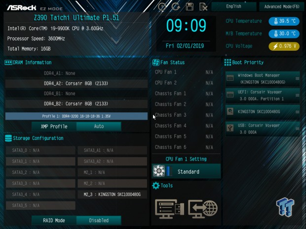 Open Gallery ASRock Z390 Taichi Ultimate (Intel Z390) Motherboard Review 38