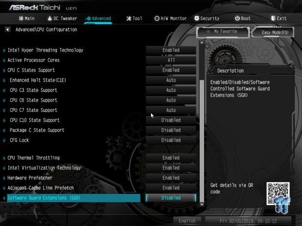 Open Gallery ASRock Z390 Taichi Ultimate (Intel Z390) Motherboard Review 50