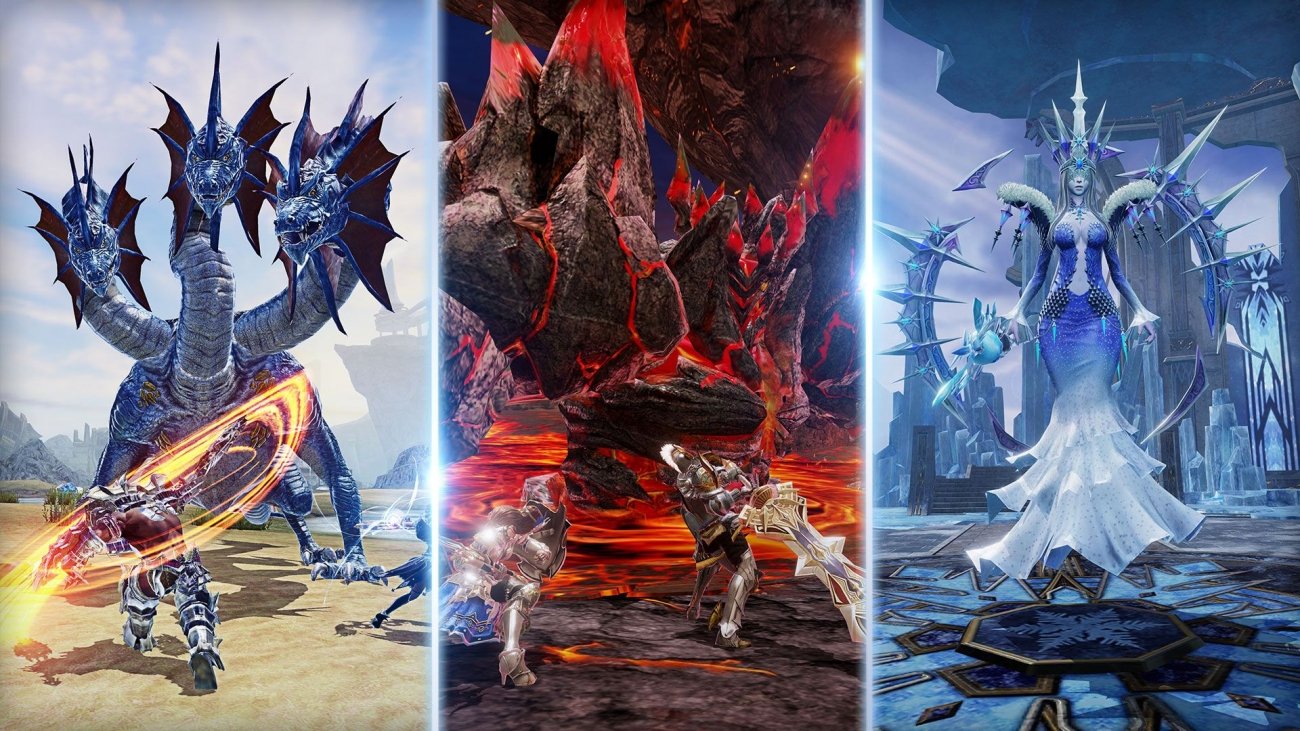 AxE: Alliance vs Empire - Next-generation mobile MMORPG begins