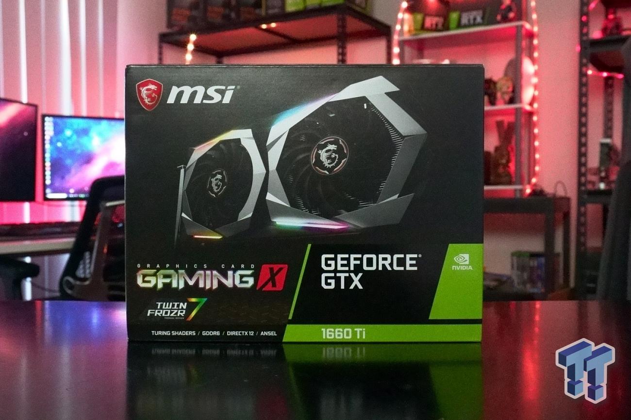 Msi geforce gtx 1660 discount ti gaming x 6g review