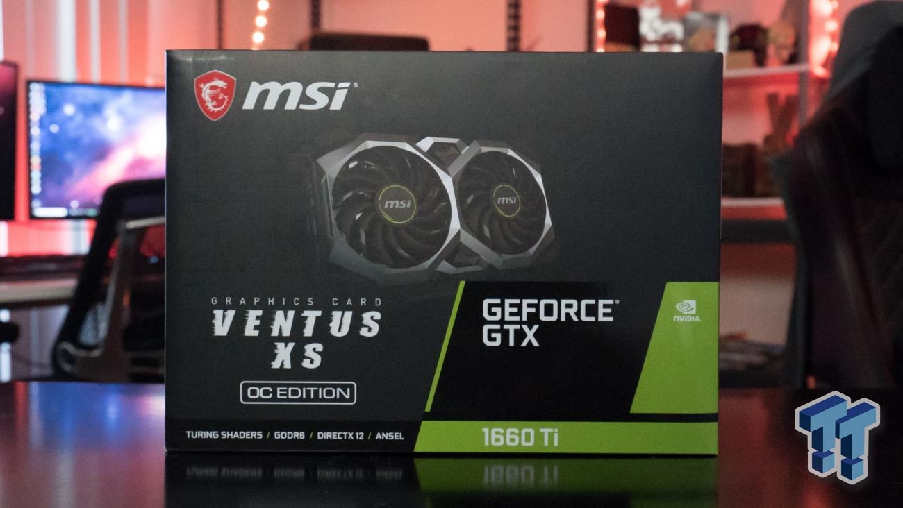 MSI GeForce GTX 1660 Ti GAMING X VENTUS XS Review