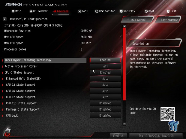 ASRock Z390 Phantom Gaming 9 (Intel Z390) Motherboard Review 55