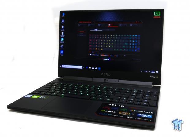 GIGABYTE Aero 15-Y9 (Coffee Lake-HK) Laptop Review