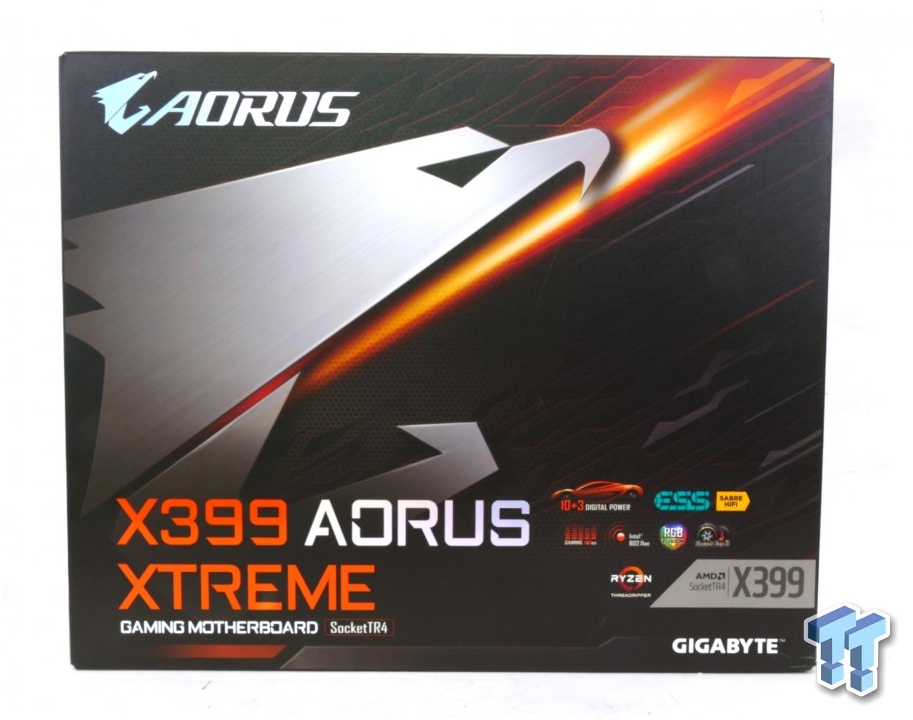 GIGABYTE X399 Aorus Xtreme (AMD X399) Motherboard Review