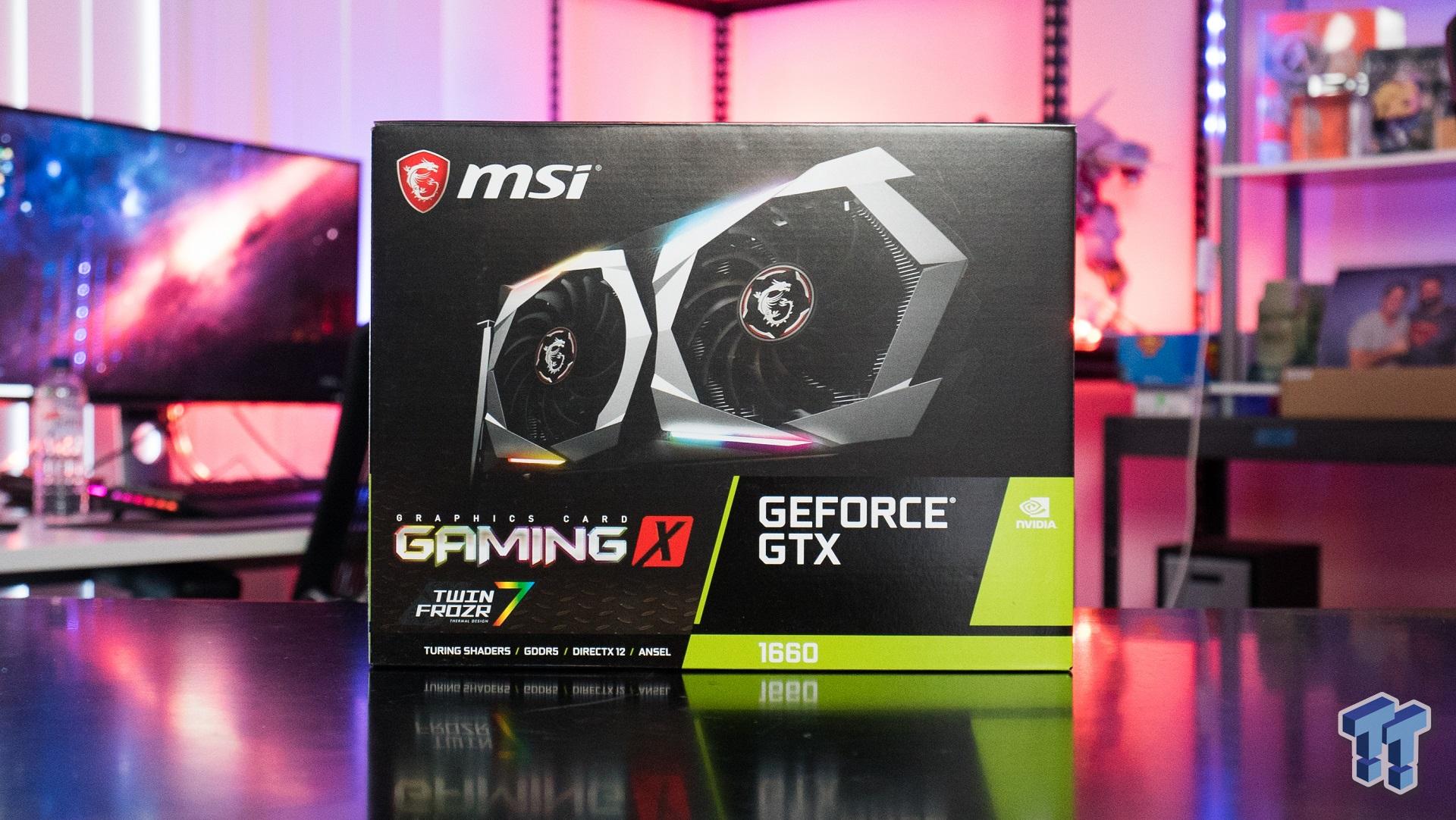 MSI GeForce GTX 1660 GAMING X & VENTUS XS Review