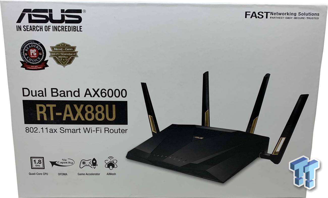 ASUS AX6000 Dual Band Wi-Fi 6 Router Black RT-AX88U Pro - Best Buy