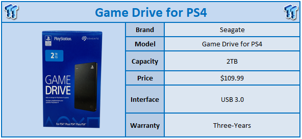 seagate game drive for ps4