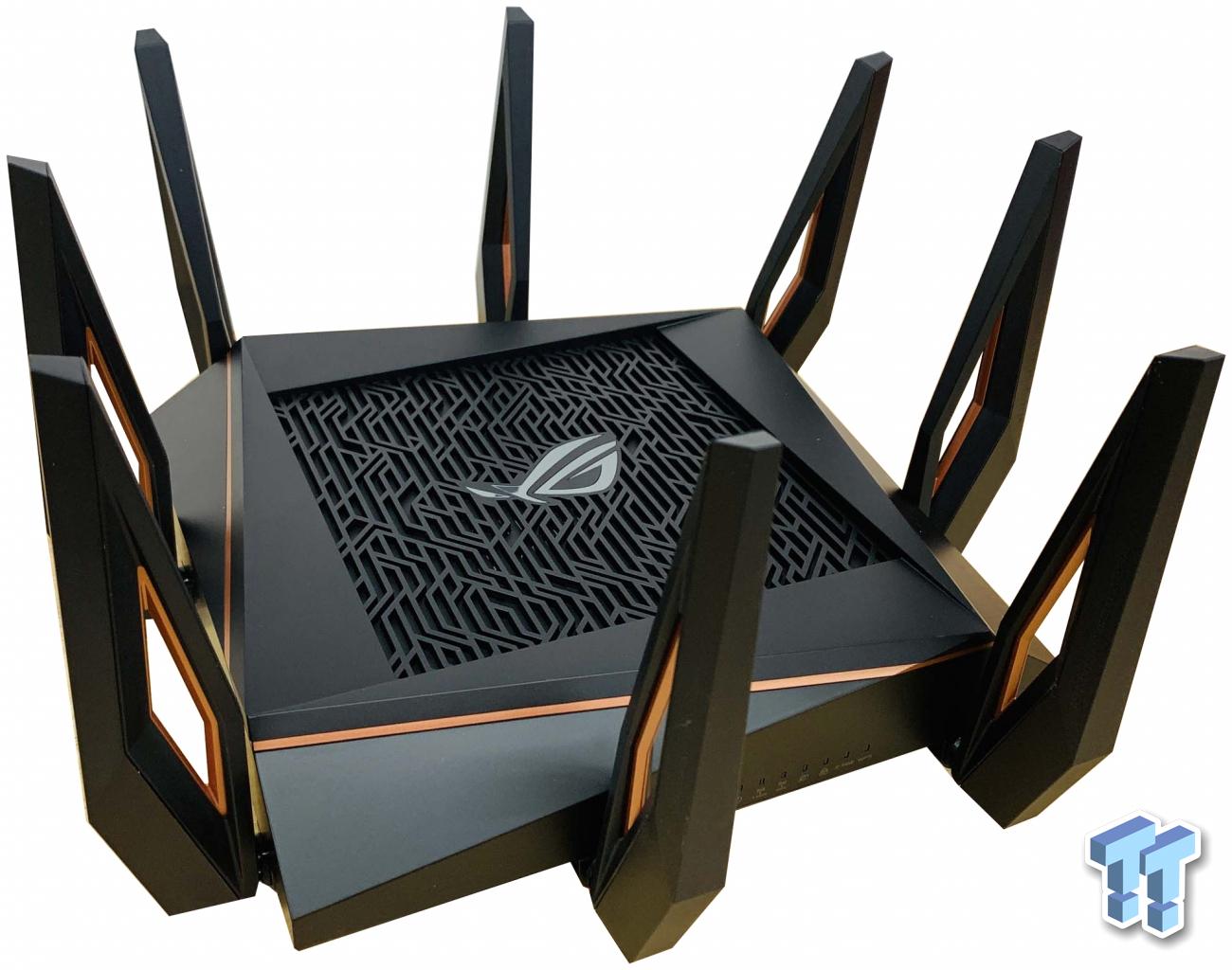 deres jeg er syg Bage ASUS ROG Rapture AX11000 Wi-Fi 6 Router Review