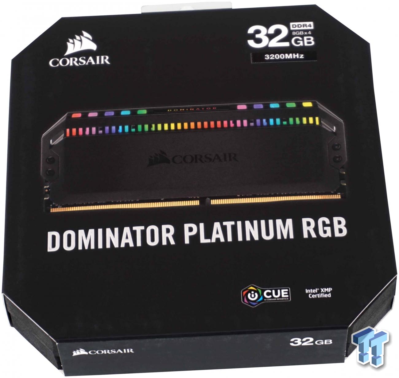Tilbagekaldelse Korrespondent Bløde fødder Corsair Dominator Platinum RGB DDR4-3200 32GB Kit Review