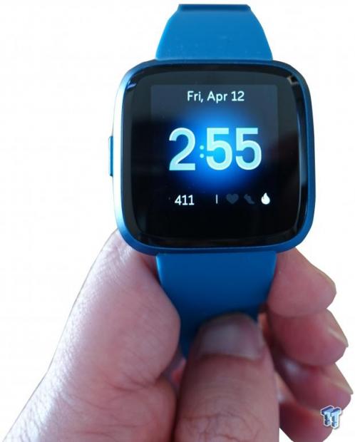 fitbit versa lite smart fitness watch with heart rate monitor