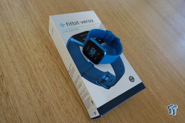 Fitbit versa lite 2025 smart fitness watch