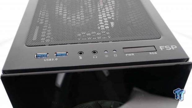 FSP CMT340 Addressable RGB Mid-Tower Chassis Review 08