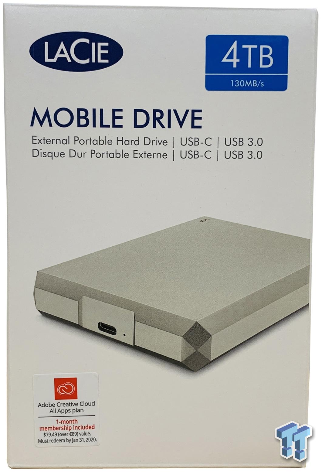 LaCie Mobile Drive 4TB Review