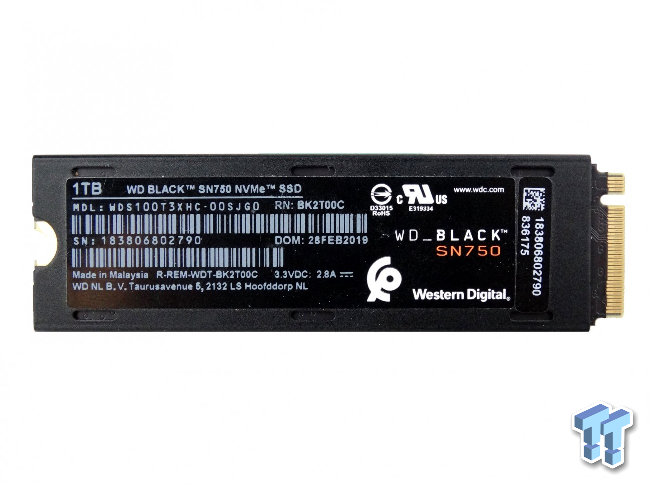 Western Digital Black SN750 with Heatsink SSD Review