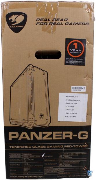 Cougar Panzer G Mid-Tower Chassis Review 3 Cougar Panzer G Mid-Tower Chassis Review 3