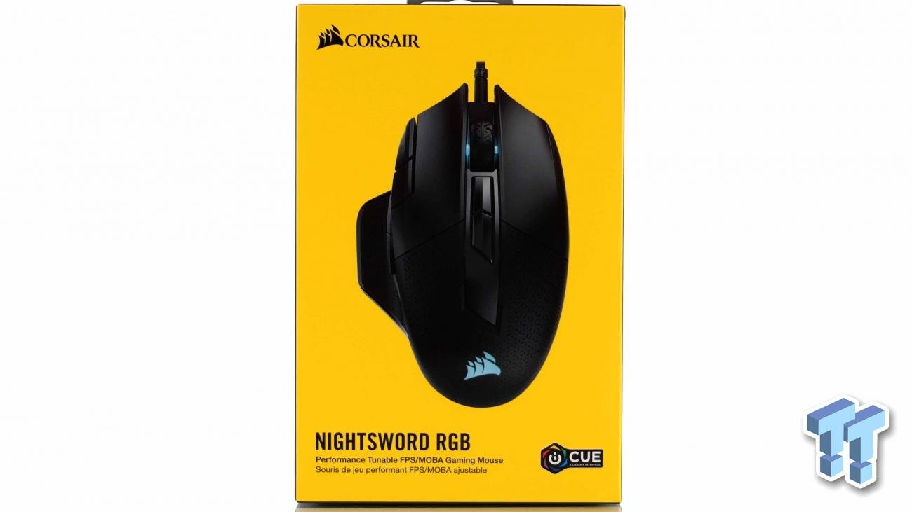 Corsair Nightsword Rgb Fps Moba Gaming Mouse Review Tweaktown