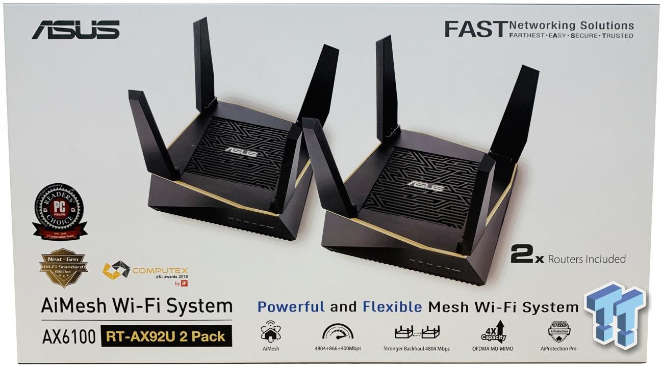 ASUS AX92U Wi-Fi 6 Mesh Review