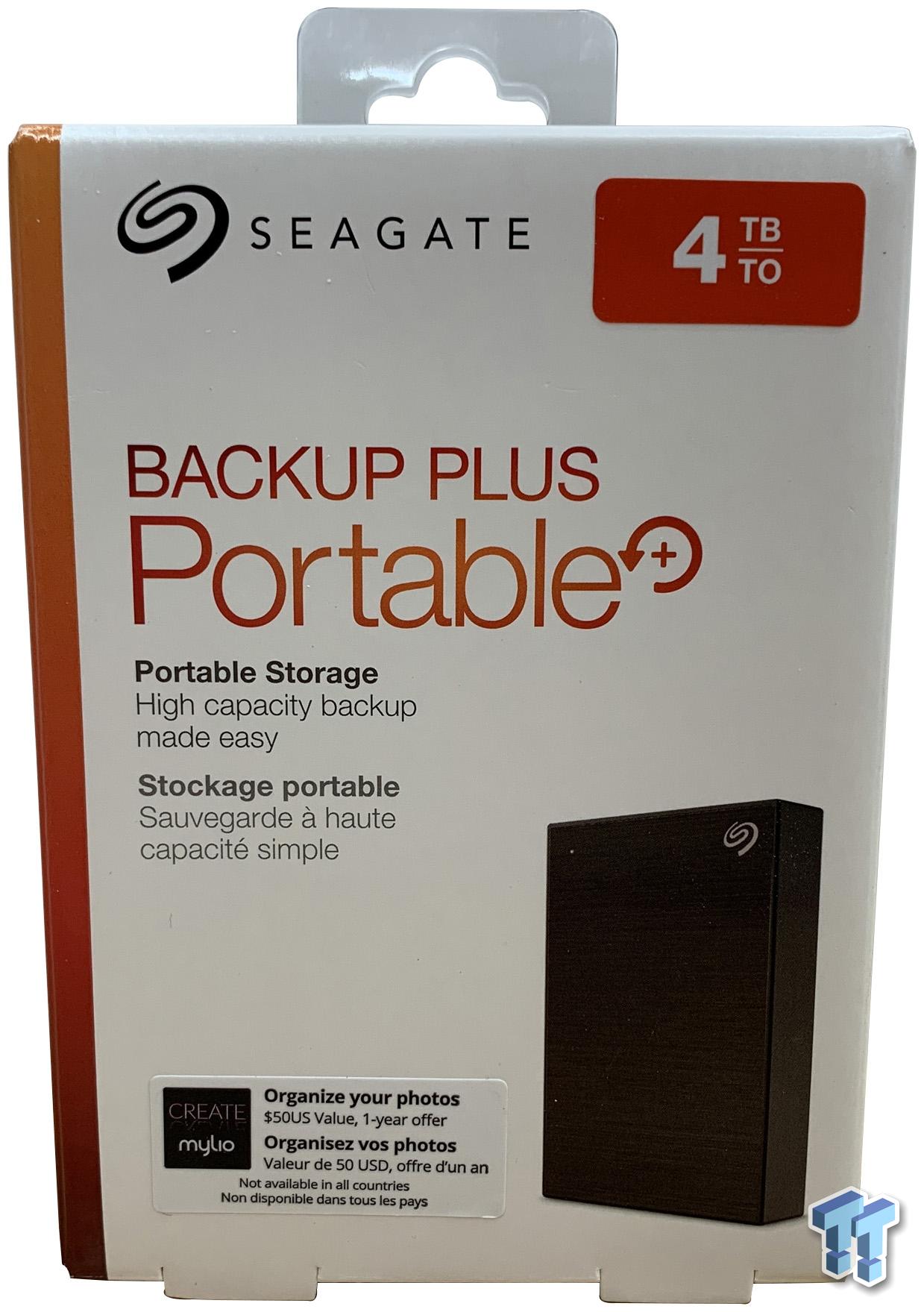 seagate 4tb backup plus portable driver